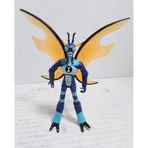2017 PLAYMATES BEN 10 STINKFLY 5" ACTION FIGURE LOOSE W WINGS